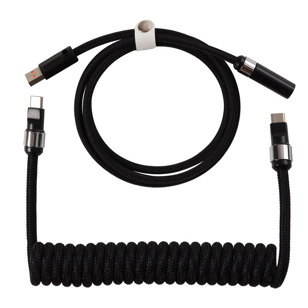 Wraith two layers coil cable