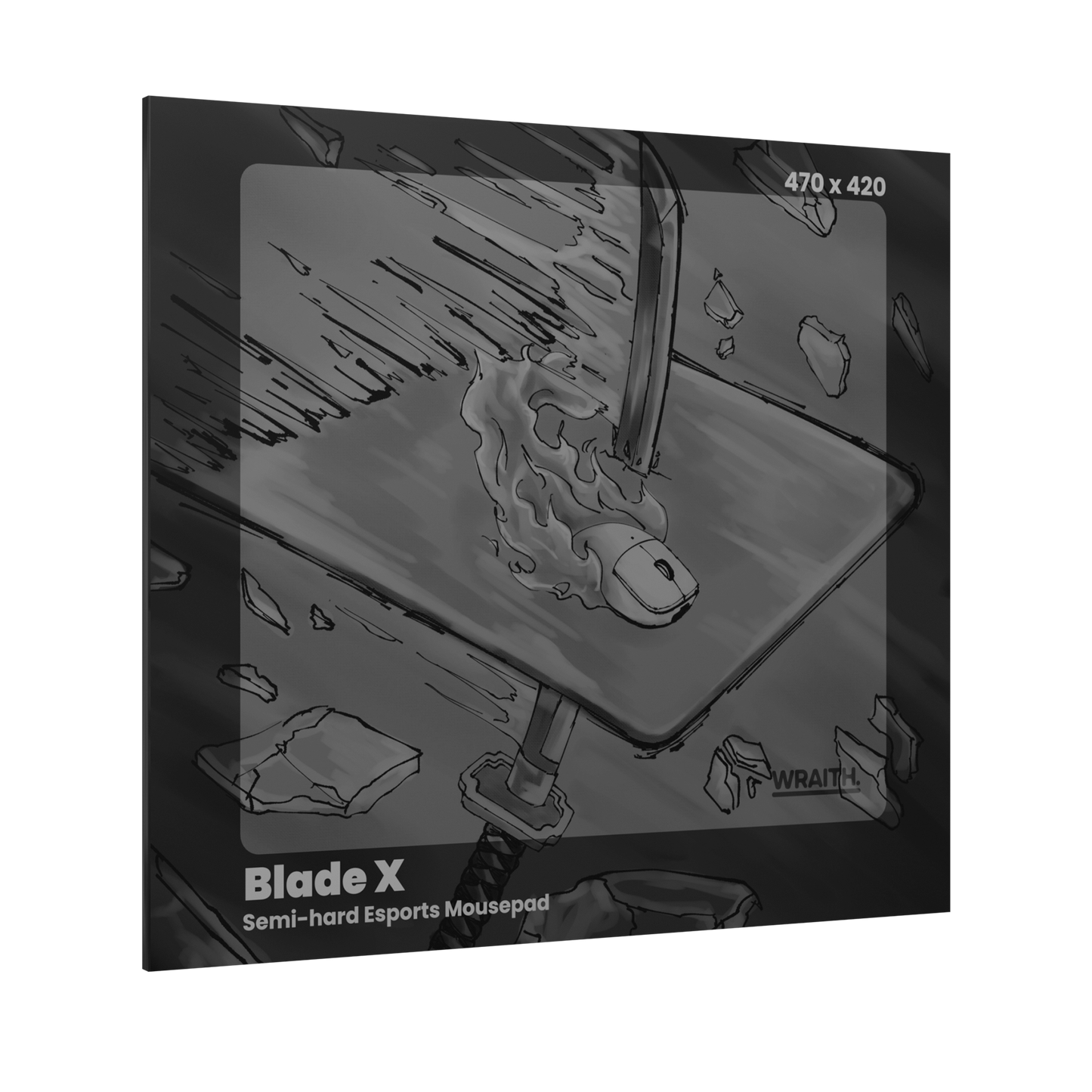 Blade Y Hard Mousepad